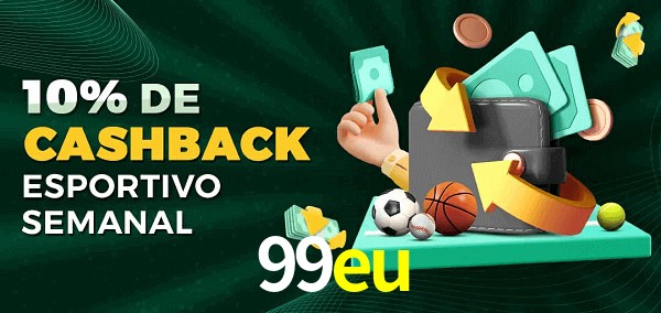 10% de bônus de cashback na 99eu